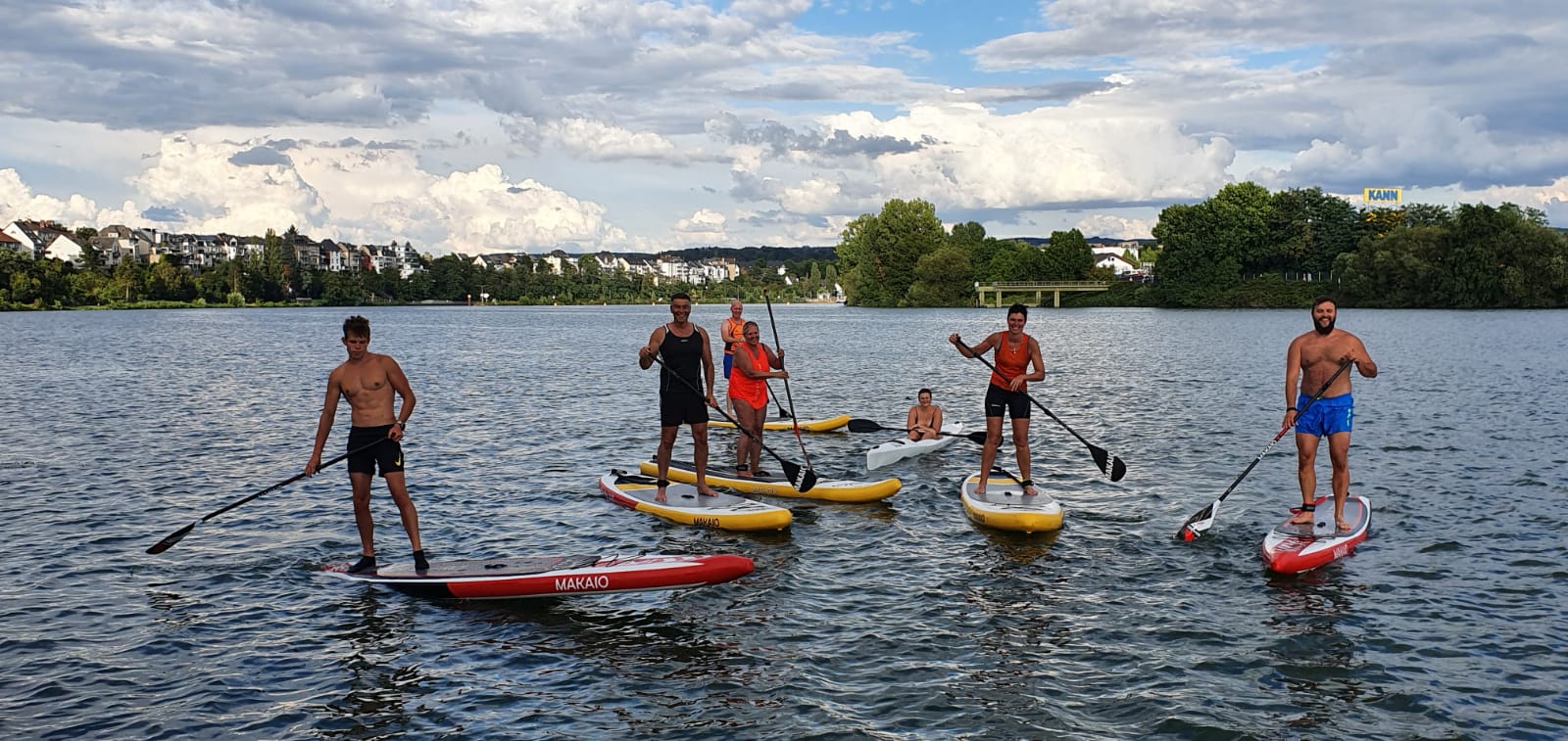 SUP Stand up Paddling beim PSVKoblenz